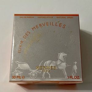NEW SEALED Hermes Elixir Des Merveilles Eau De Parfum Spray 1.0 oz.